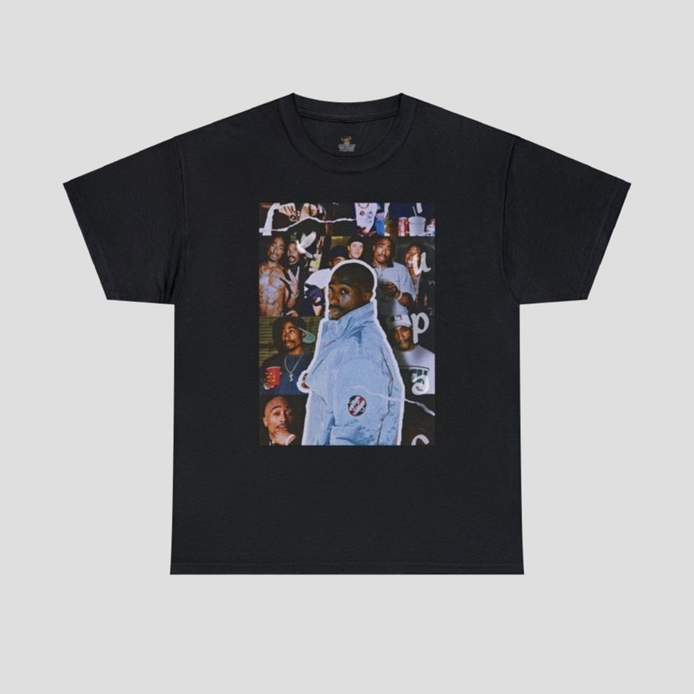 2Pac Shirt Retro Tupac Shakur Tee 2Pac Rapper Hip Hop Legends T-Shirt